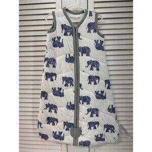 Burts bees 6-12M organic beekeeper quilted sleep sack wearable blanket